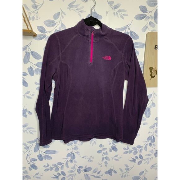 The North Face 3/4 Zip Fleece Pullover Size S - Picture 1 of 9